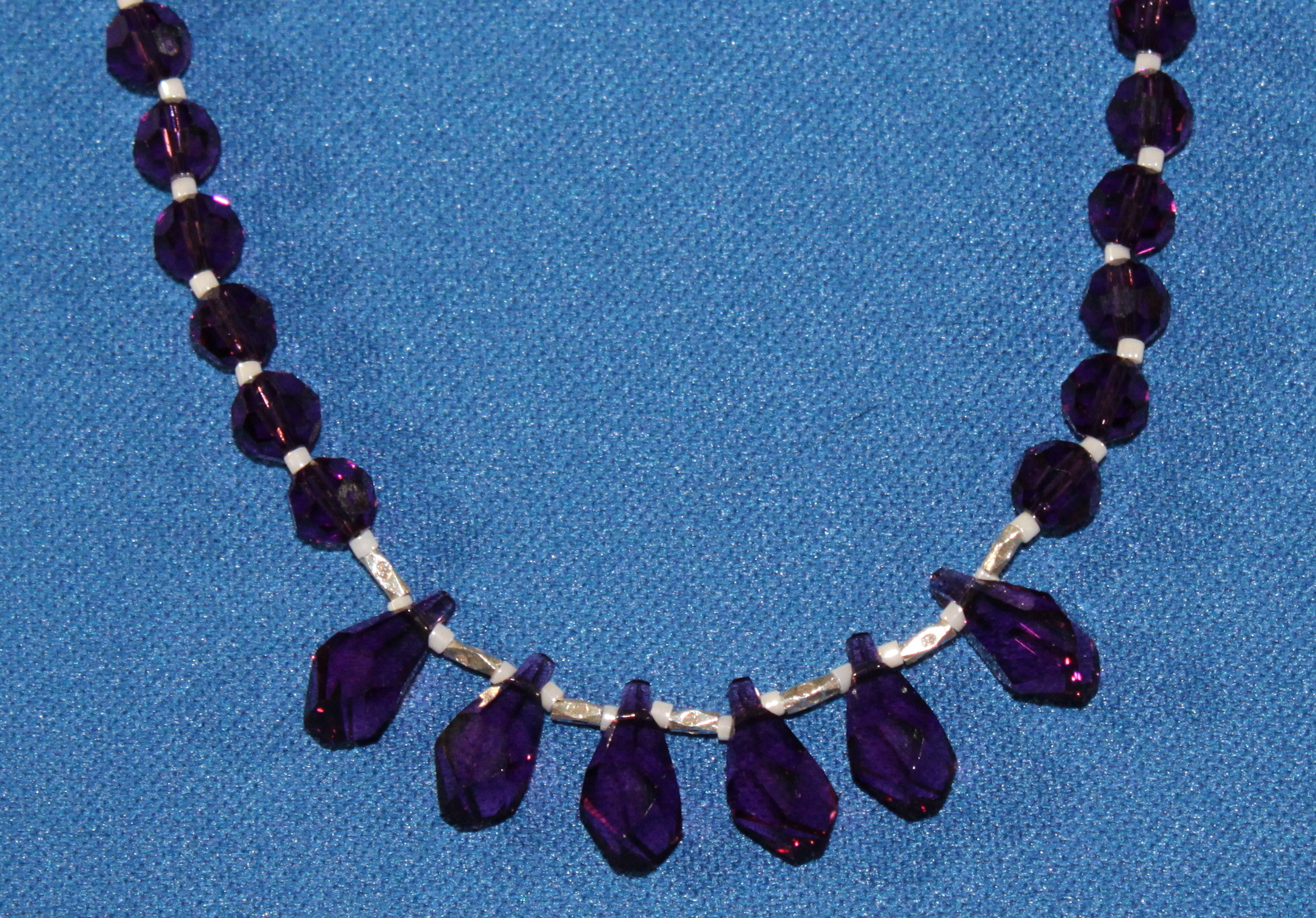 Purple Swarovski Beads