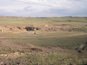 gold mining area