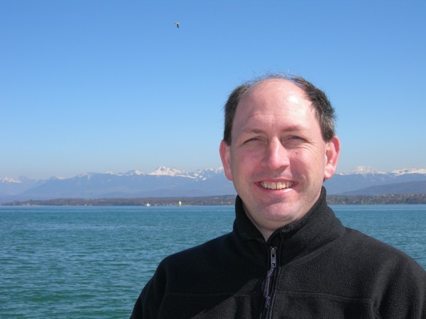 Kurt on Lake Geneva, Switzerland 2006