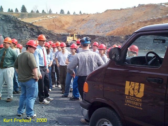 visiting the quarry