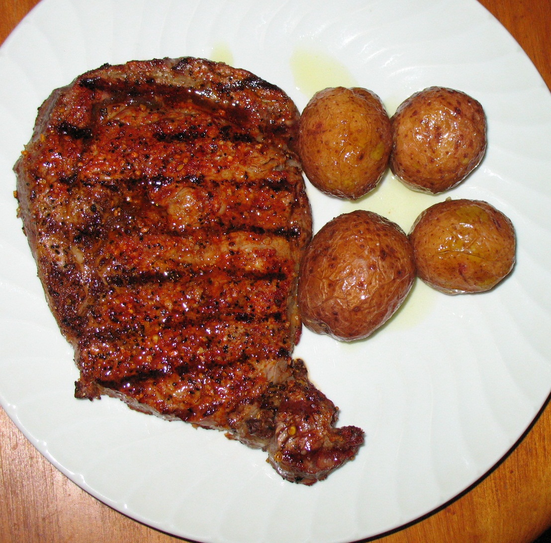 Steak and Salt Potatoes