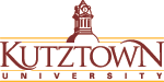 Kutztown University logo - click here to go to the Kutztown University Geology Program website that I created