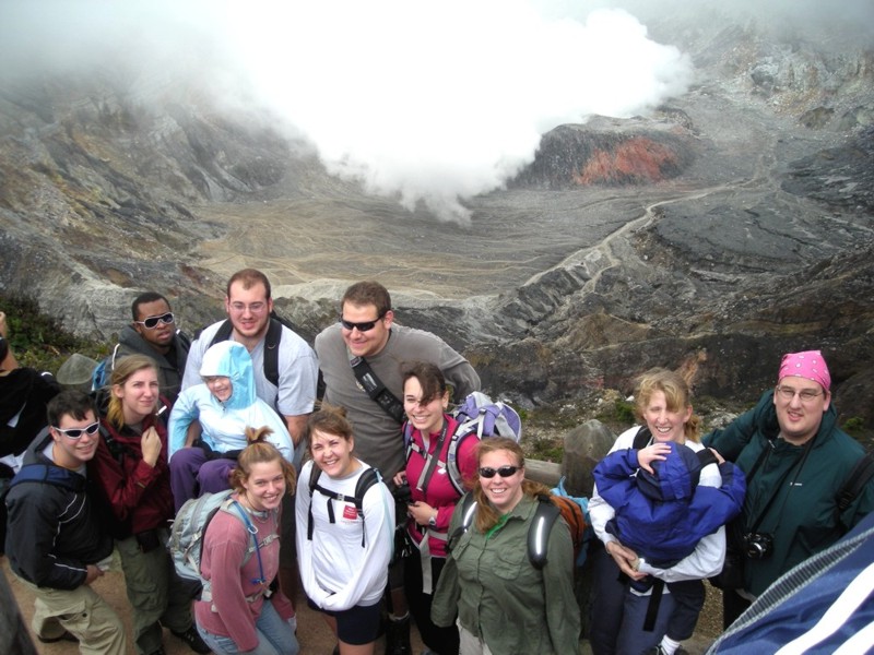 Kutztown
            University Geology Club - Poas volcano - Costa Rica